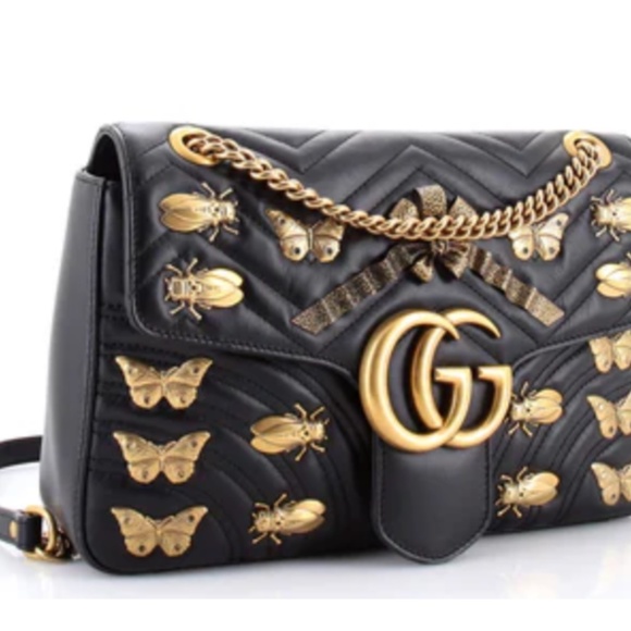 GG Marmont Flap Bag Medium - Picture 3 of 10